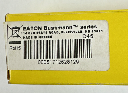 Bussmann JJS-125 JJS125 125A 600VAC JJS Limitron TRON Class T FAST ACTING Fuse
