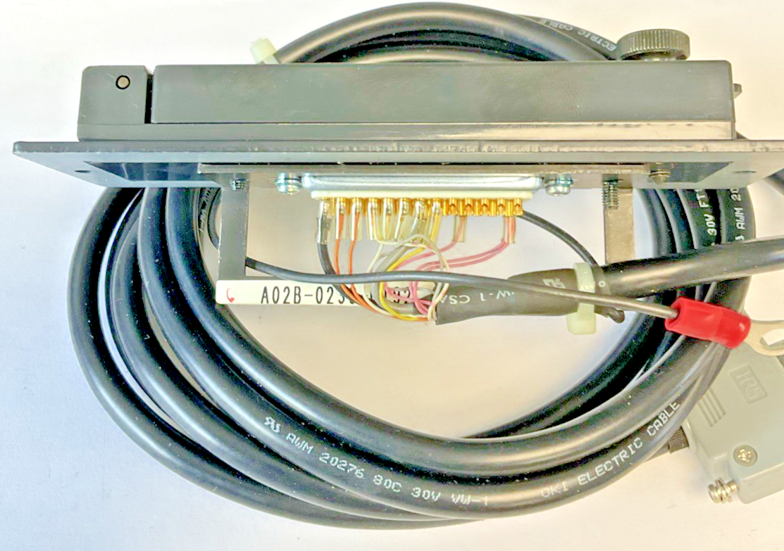 FANUC A02B-0236-C192 PUNCH PANEL WITH CONNECTOR