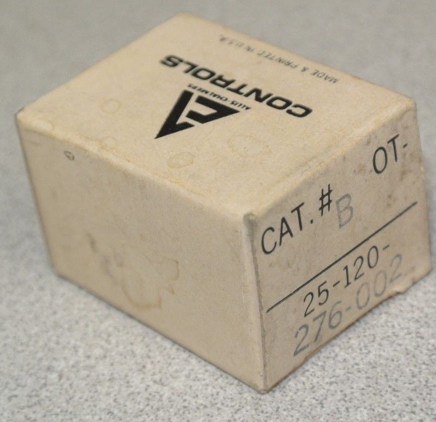 ALLIS-CHALMERS 25-120-276-002 CONTACT BLOCK / 600VAC / 10A / N.C. / NEW SURPLUS