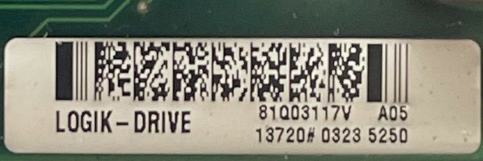 ABB 81Q03117V LOGIK-DRIVE BOARD