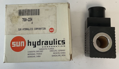 SUN HYDRAULICS 760-224 SOLENOID COIL