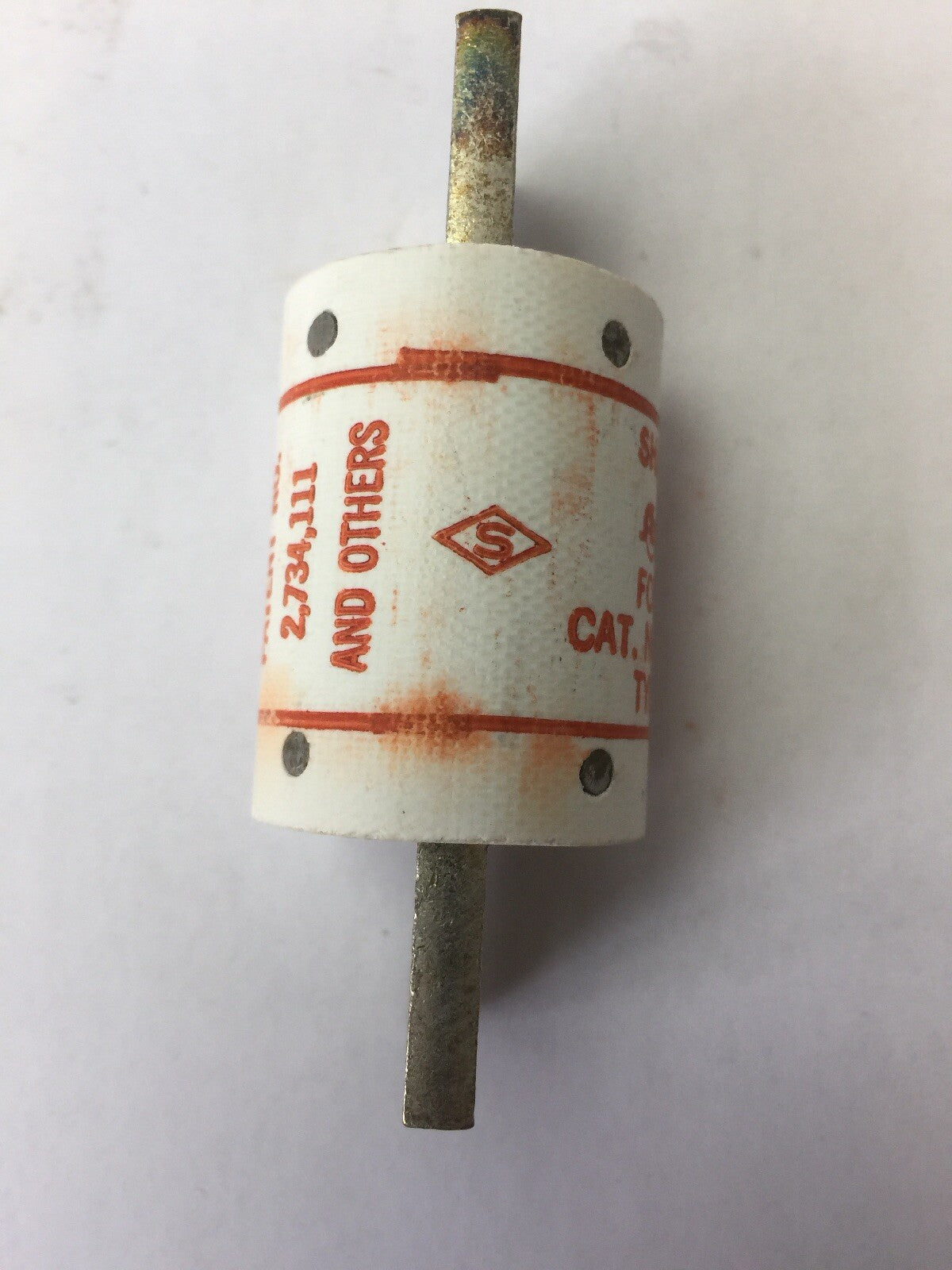 GOULD SHAWMUT AMPTRAP A25X100 FUSE 100 AMP 250VAC TYPE 4TI FORM 101
