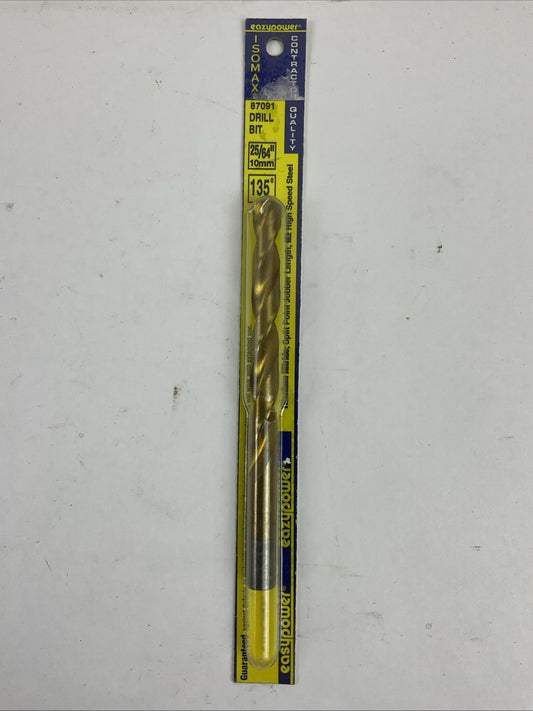 EAZYPOWER 87091 25/64" 10mm 135° ISOMAX DRILL BIT CONTRACTOR QUALITY