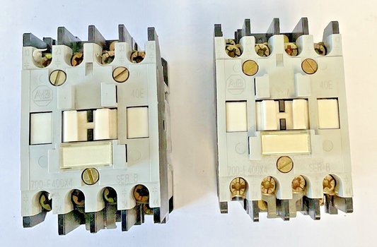 ALLEN BRADLEY 700-F400X4 CONTROL RELAY SER.B ***LOTOF2***