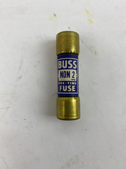 Bussmann One Time NON2 2A 250V Fuse "Lot of 18"