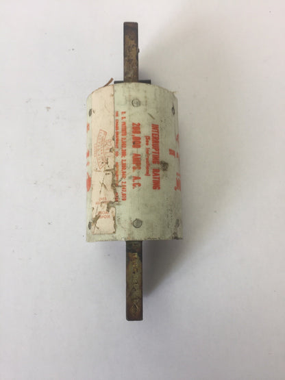 SHAWMUT A4BY1200 AMP-TRAP CURRENT LIMITING FUSE TYPE 55L 1200AMP 600VAC K-DON