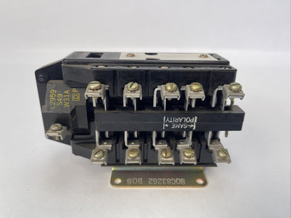 SQUARE D 8501 D082-S3 RELAY 600VAC 10AMP 690VA SERIES B COIL 120V 60CY 110V 50CY