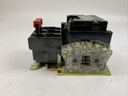 SQUARE D 8536SBG2 SIZE 0 STARTER 600VAC 5HP B3.70 HEATERS 31041-400-42 COIL 120V
