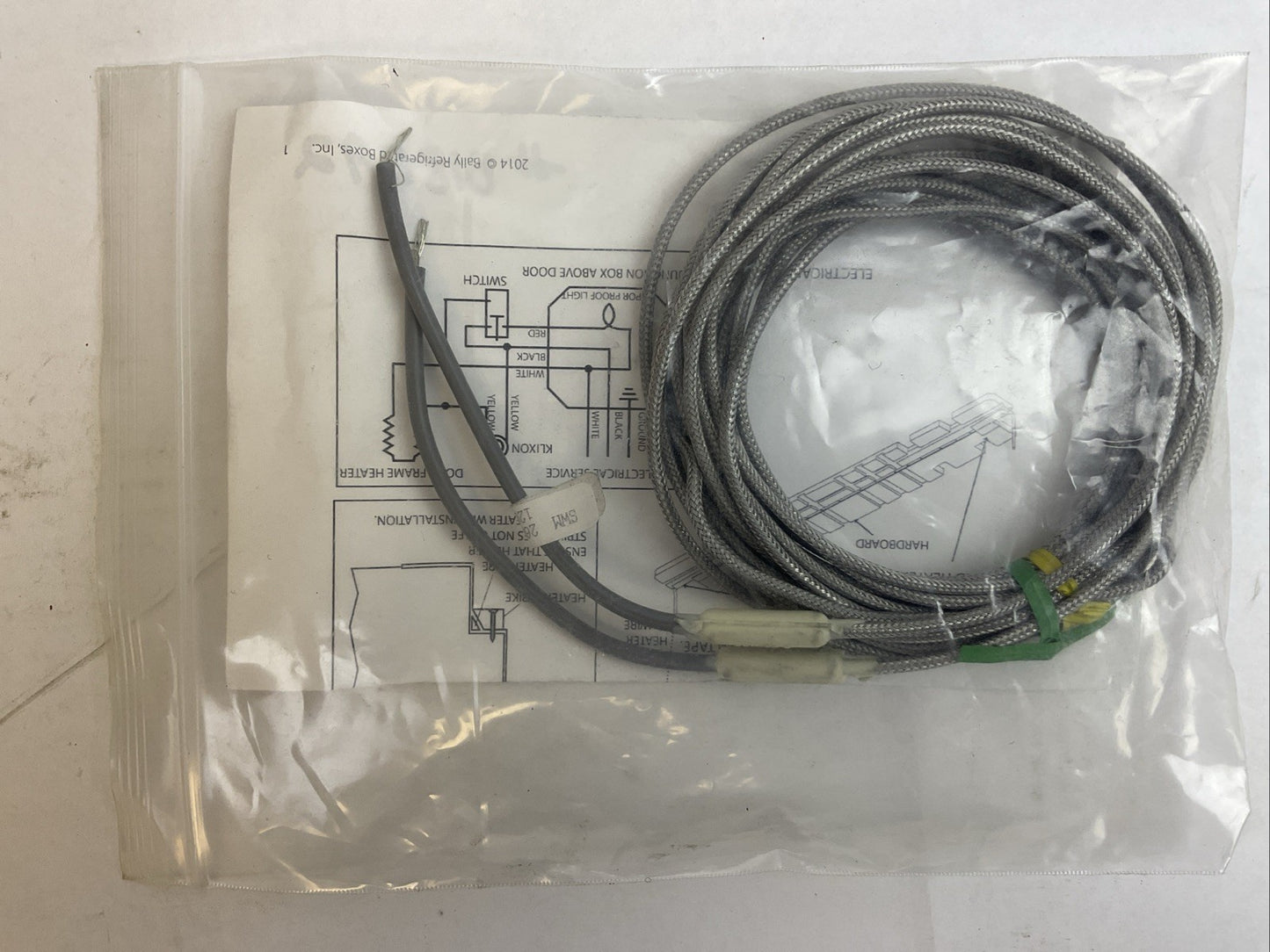 BALLY IM-406-02 TYPICAL HEATER WIRE INSTALLATION