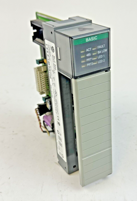 ALLEN-BRADLEY - 1746-BAS SER. C REV. A FRN: 6 - SLC 500 BASIC MODULE