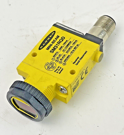 BANNER - SM31RQD - MINI-BEAM PHOTO ELECTRIC SENSOR -10-30 VDC, QUICK DISCONNECT