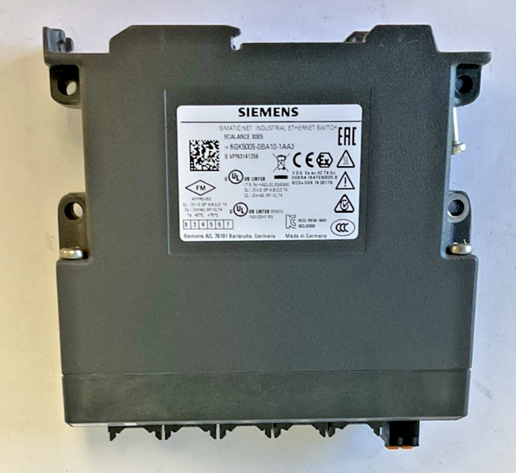 SIEMENS 6GK5005-0BA10-1AA3 IE SWITCH SCALANCE X005 24VDC 0.06A