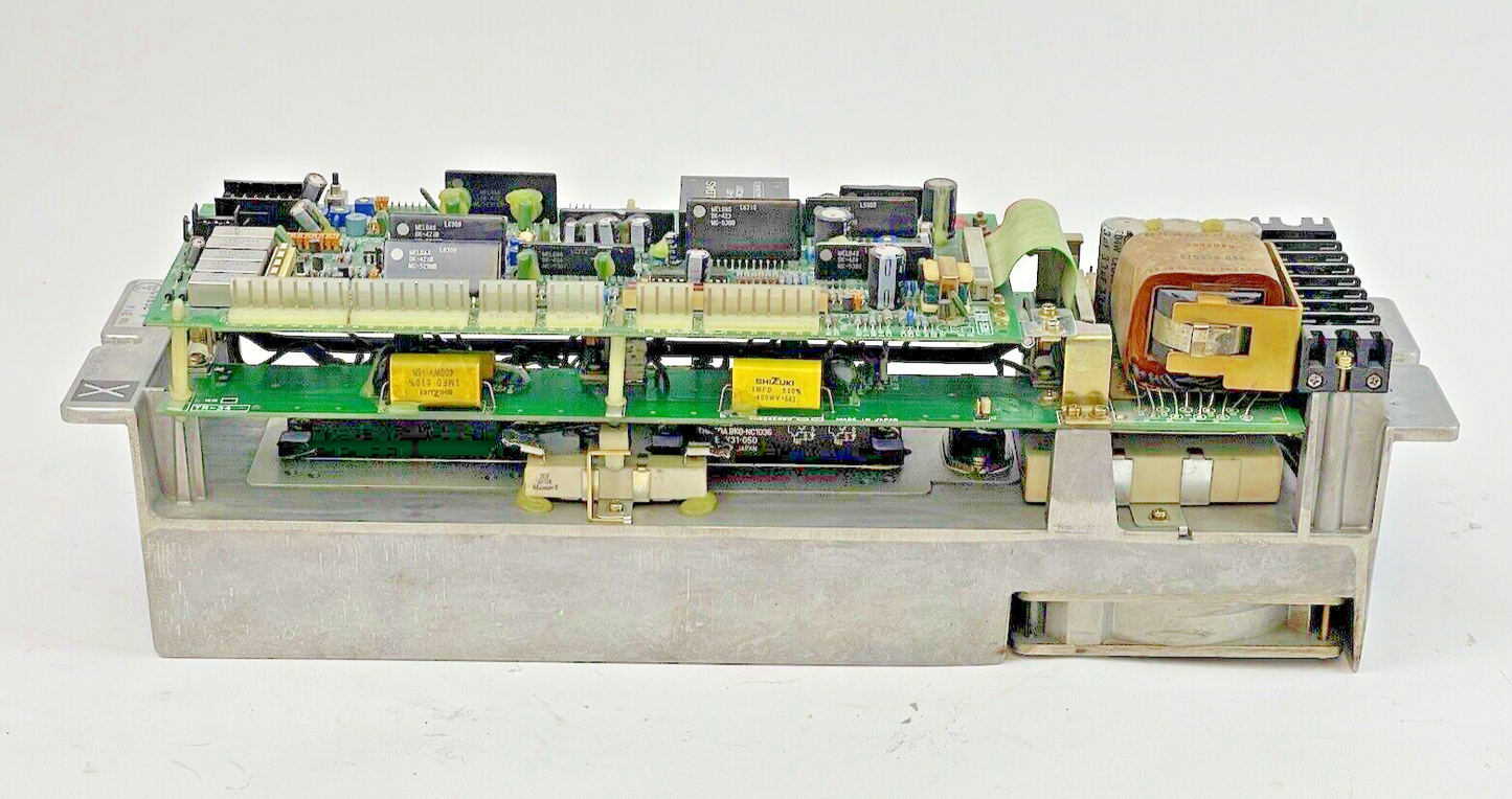 MITSUBISHI - TRA 31A - SERVO DRIVE - MELDAS DK-427 - BKO-NC2017 - AC100V