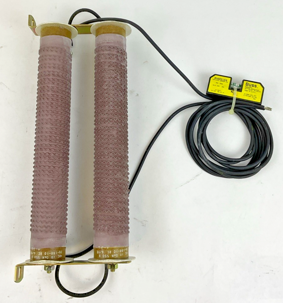 MRC RESISTOR 26-188-10 2618810 10Ω 550W W/BUSS BM6031SQ 30A 600V