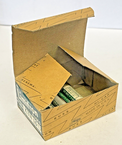 BUSSMANN - *BOX OF 3* - KTN 15 - 15 AMP, 250 VAC, FAST ACTING, CLASS K1