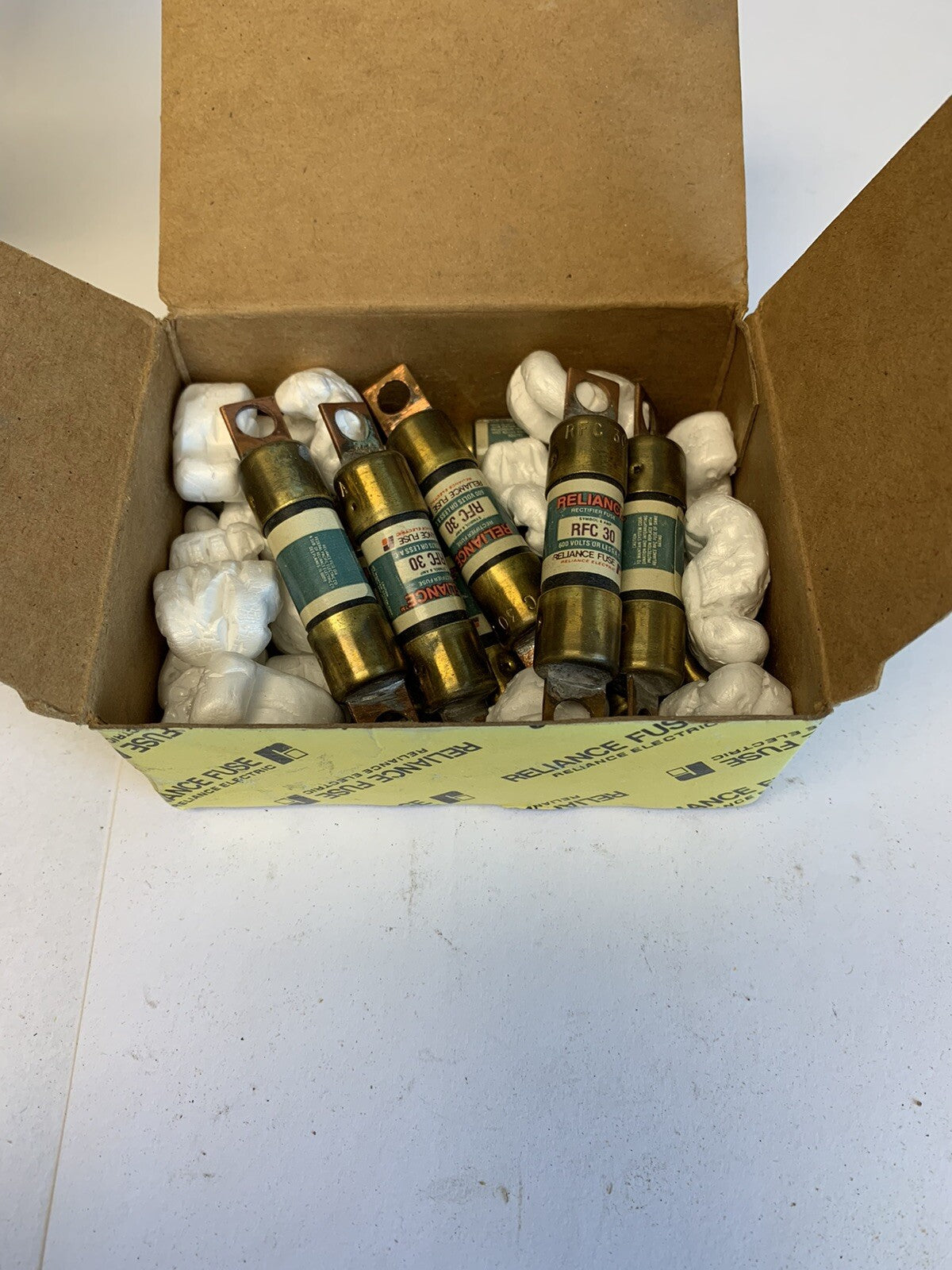 Reliance RFC30 30A 600V Fuse "Lot of 10"