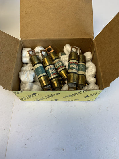 Reliance RFC30 30A 600V Fuse "Lot of 10"