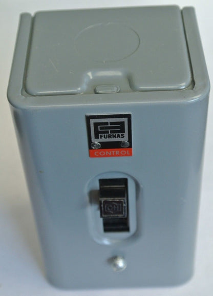 FURNAS 10BA1B MANUAL X-LINE STARTER - 1-POLE, 115/230VAC, 1HP MAX - NEW SURPLUS