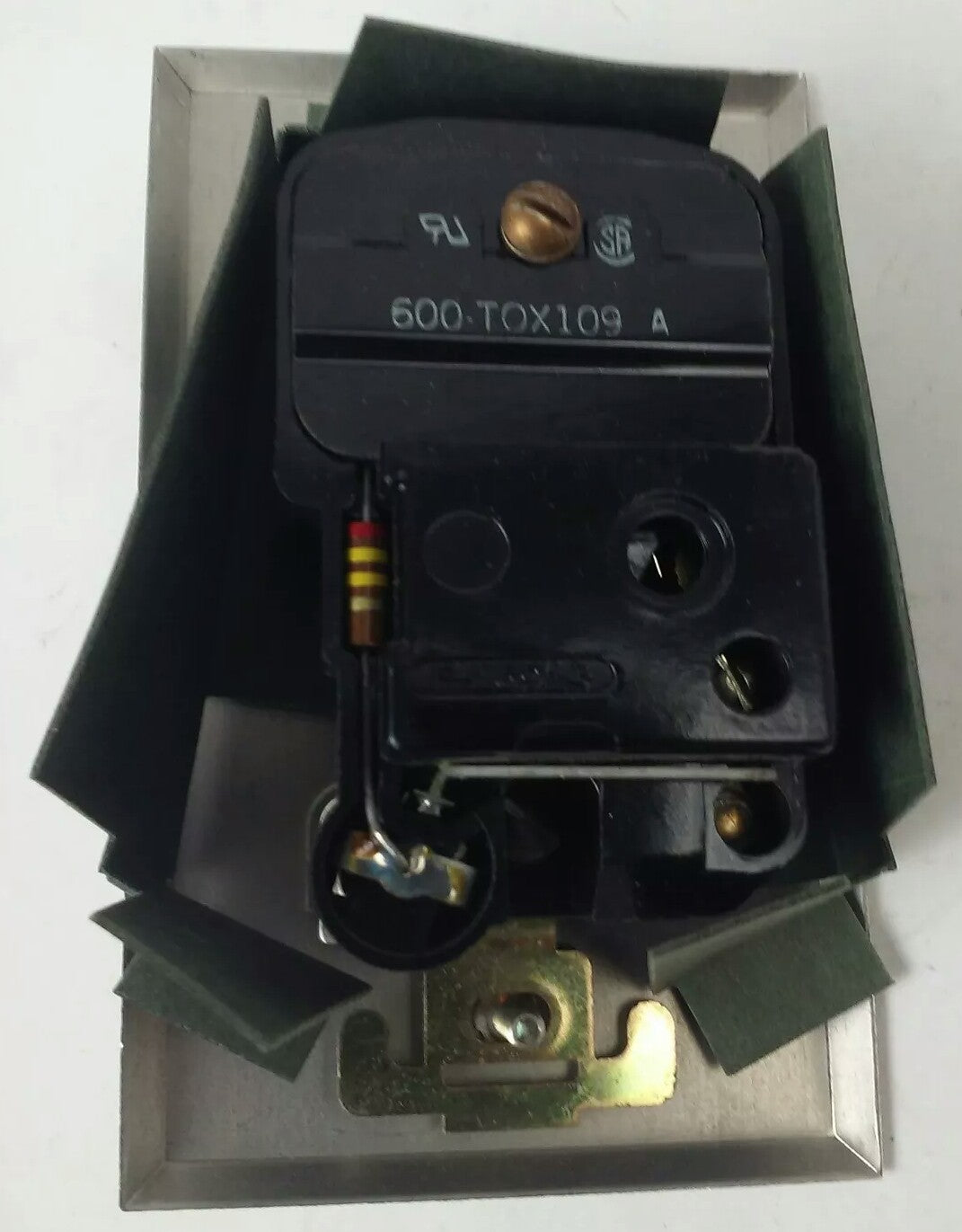 ALLEN BRADELY 600-TQX109 SER.A, MANUAL STARTER SWITCH 2P, TYPE TOGGLE, NEMA 1B