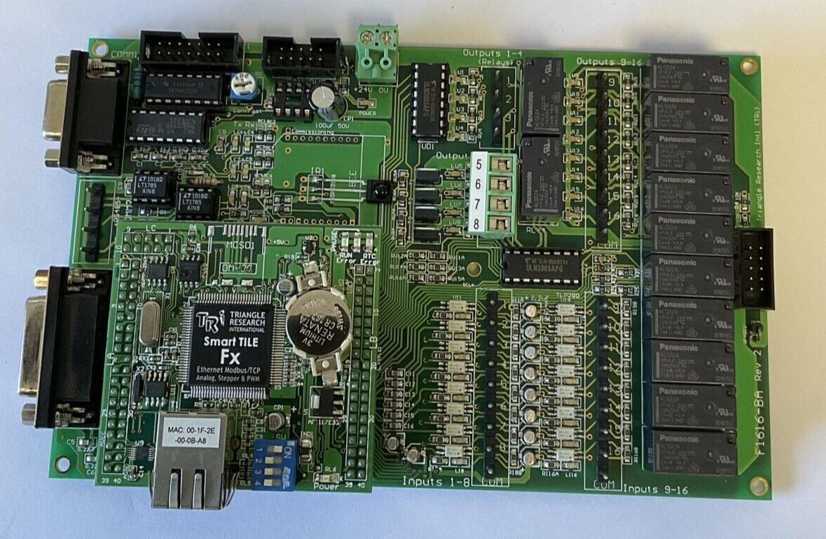 TRIANGLE RESEARCH INTL. F1616-BA PCB CIRCUIT BREAKER REV.2