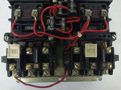 ALLEN BRADLEY, 520E-BOB , SER. C, STARTER, SIZE 1, 600V, 27A, 3PH, 120V COIL