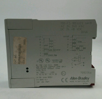 ALLEN BRADLEY 700-FSB3AU23 0.05-1SEC TIMER