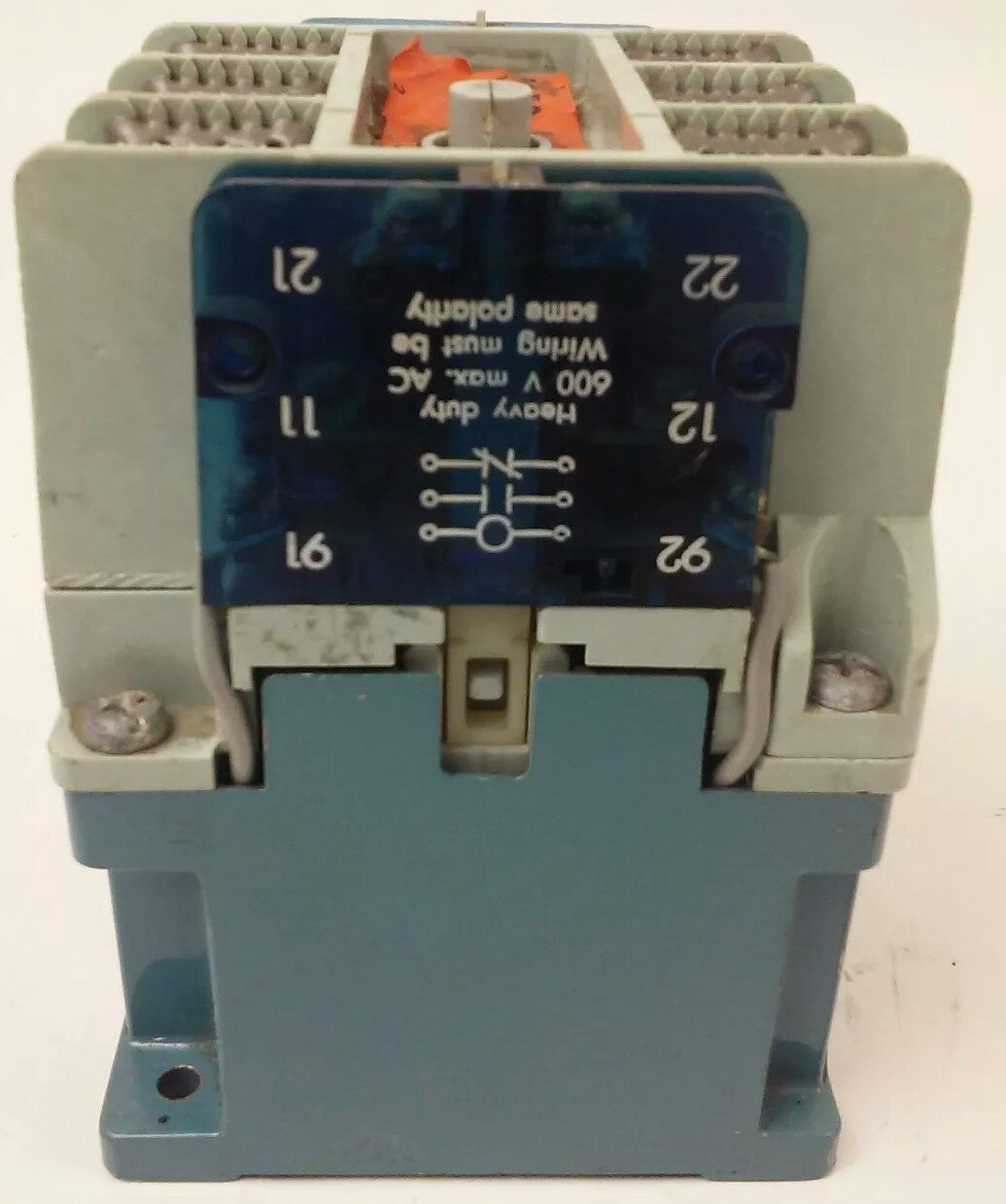 ASEA, EG65-1, CONTACTOR, 3PH, 75A,120V COIL, 660V@58KW, 500V@44KW, USED, EG
