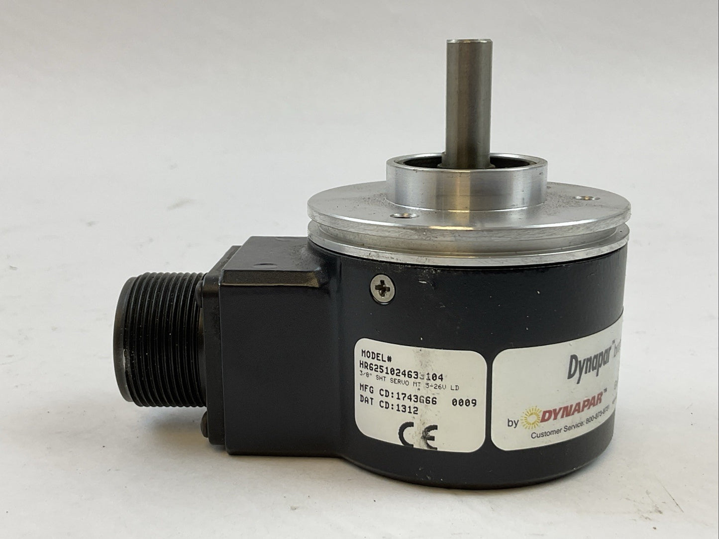 DYNAPAR HR6251024633104 ENCODER 3/8" SHT SERVO MT 5-26V LD