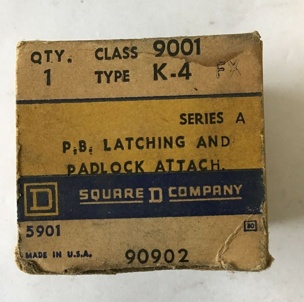 SQUARE D 9001K4 PADLOCK ATTACHMENT/ P.B. LATCHING SER.A ***LOTOF3***