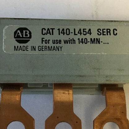 ALLEN BRADLEY 140-L454 SER.C COMMONING LINKS 65AMP 600VAC***LOTOF3***