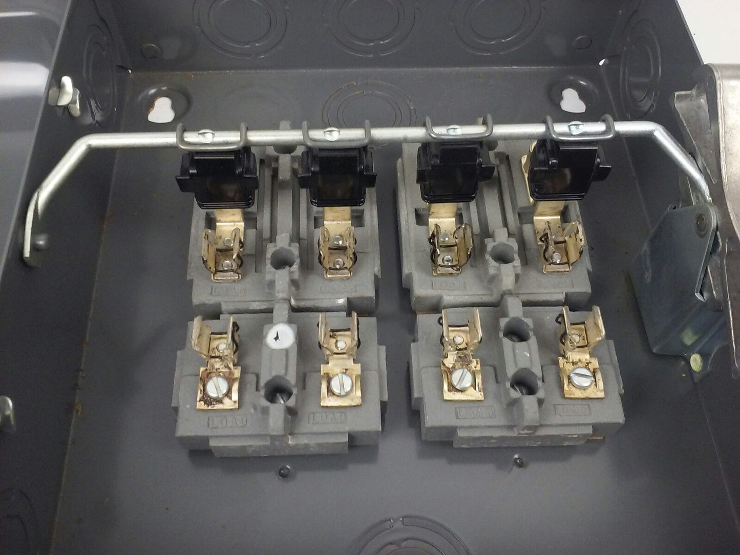 ITE BULLDOG JF421, FUSIBLE SAFETY SWITCH, 30A, 240VAC, H.P.10, 2PH, 4P, NEW