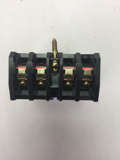 GOULD J20B40 CONTACT BLOCK KIT POLES 4 N.O. VOLTS MAX 300