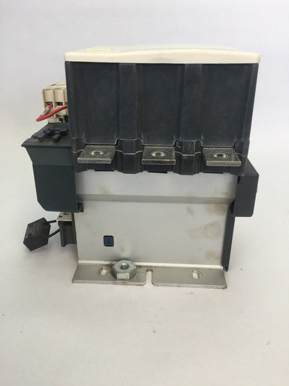 TELEMECANIQUE LC1F330 CONTACTOR 600VAC 250HP 370A LX1FH1102 110-115V 40-400HZ