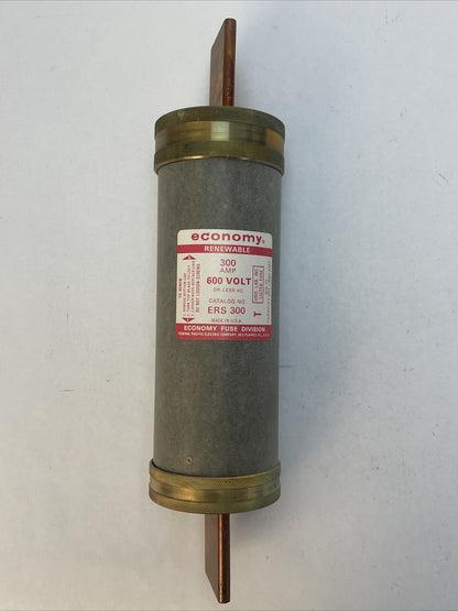 ECONOMY ERS 300 RENEWABLE FUSE 300AMP 600VAC