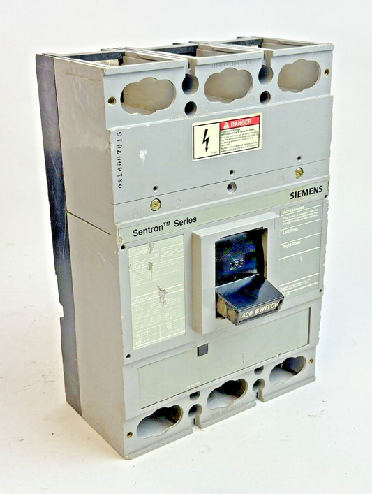 SIEMENS - JXD22S400A - SENTRON MOLDED CASE SWITCH - 2 POLE/400A/600VAC/JXD2-A