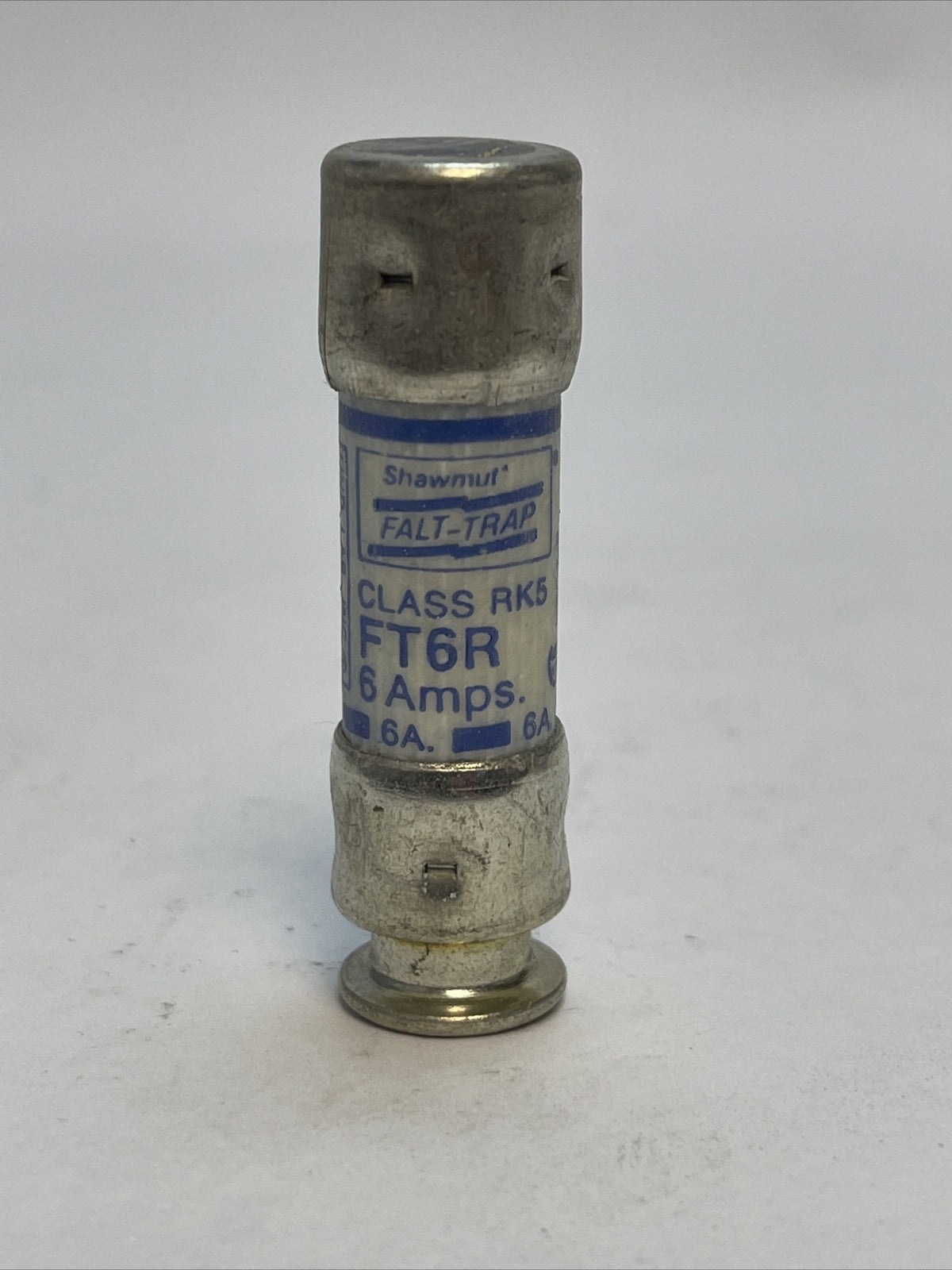SHAWMUT FT6R FALT-TRAP CLASS RK5 FUSE 6AMP 250VAC (LOT OF 10)