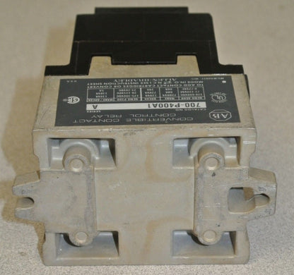 ALLEN-BRADLEY 700-P400A1 Ser. A - AC CONVERTIBLE CONTACT CONTROL RELAY /