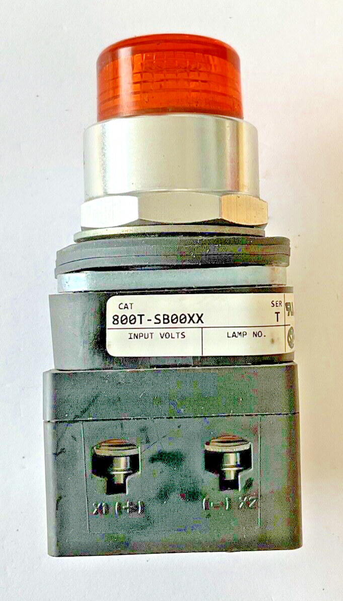 ALLEN BRADLEY 800T-SB00XX MOMENTARY PUSH BUTTON SER.T  W/800TC-N374 SER.A