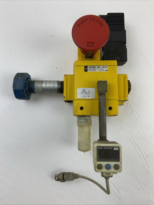 SMC AVL4000-N04-5DZM PNEUMATIC SOFT START VALVE 0.2-1.0MPa