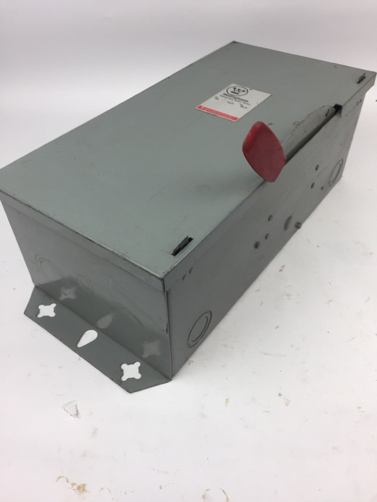 WESTINGHOUSE GFN323N SAFETY SWITCH 240 VAC 100 AMP TYPE 1 ENCLOSURE INDOOR