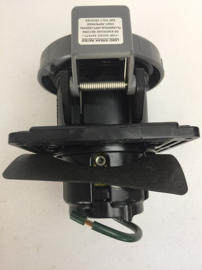 HUBBELL 5100R5W PIN & SLEEVE WATERTIGHT RECEPTACLE 100A 347/600VAC 4 POLE 5 WIRE