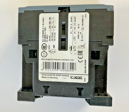 SIEMENS 3RH2140-2BB40 CONTACT RELAY 24VDC 50HZ