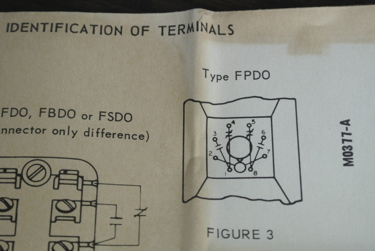 SQUARE D - 8501 FDO-22 TYPE F RELAY - 8-SCREW - 24VDC, 60Hz  - NEW SURPLUS