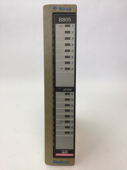 GOULD MODICON SCHNEIDER AS-B805-016 INPUT MODULE 115VAC