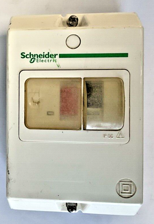 SCHNEIDER ELECTRIC GV2ME10 MOTOR CIRCUIT BREAKER W/ COVER