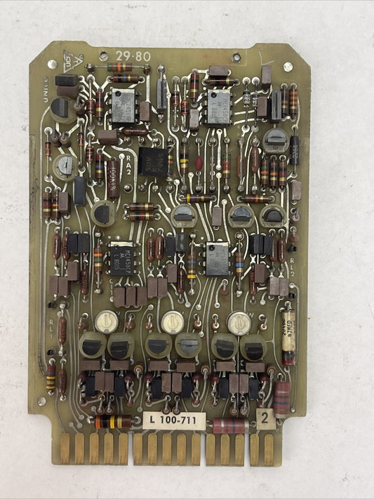UNICO 100-711 MODULE ANALOG CONTROL CIRCUIT BOARD