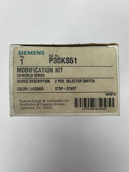 SIEMENS P30KS51 MODIFICATION KIT US/WORLD SERIES