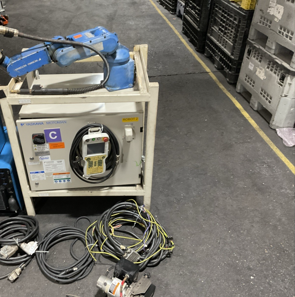 YASKAWA YR-MH00005-E10 WELDING DX100/MH5 TYPE ERDR-MH00005-B32 3PH 480V 50/60HZ