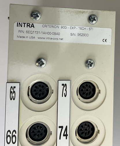 SIEMENS 6EQ1131-1AH00-0BA0 INPUT MODULE CRITERION 900I-EXP-16CH-STI