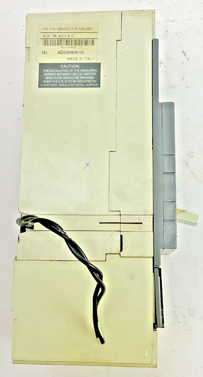 ABB SACE PR211 S4 CIRCUIT BREAKER 250A  3POLE 600VAC